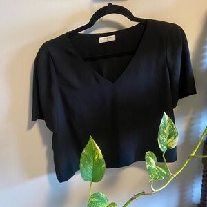 Babaton v neck blouse